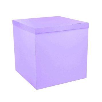 Коробка-сюрприз для кульок "Лаванда" (70х70х70) korobka-lavander фото