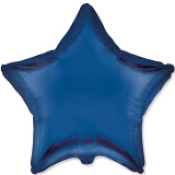 Фольга Flexmetal зірка 18" Сатин темно-синій (Navy) 301500SNB фото