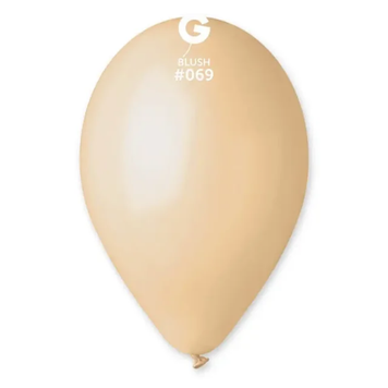 Повітряні кульки Gemar G110/69 12" - 30см (Тілесний) (100 шт/уп) 1102-1240 фото