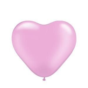Кулі-серця Калісан 12" (Ніжно-рожевий (Light pink)) (25 шт) KLH12-005 фото