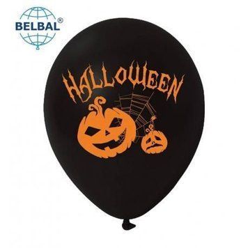 Кулі ТМ Sharoff 12" (Halloween - чорний фон гарбуз) (25 шт) 258-0185 фото