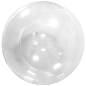 Куля Bubbles сфера 30" прозора З ШИРОКИМ ГОРЛОМ Т-188 фото