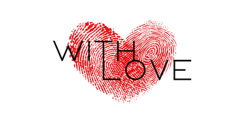 Конверт для грошей "With Love відбиток" 2476 фото