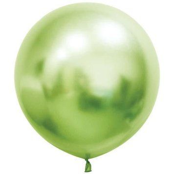 Куля-гігант 24" Balonevi (Хром зелений) (1 шт) BV-4962 фото