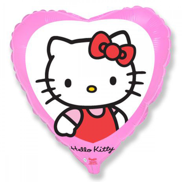 Фольга Hello Kitty серце Flexmetal 201691 фото